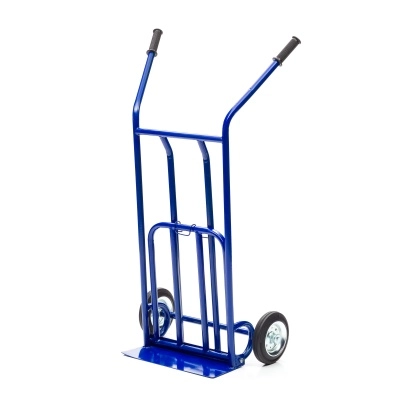 Тележка грузовая Стелла-техник КГ-200-200-К с откидной полкой, грузоподъемность 200 кг