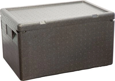 Контейнер 600х400х340 мм (48 литров) с крышкой, арт. KN 48, код: 12865