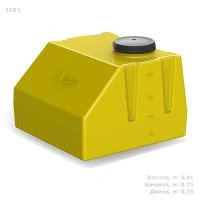 Стеллаж двусторонний №146 (1835х950х760)