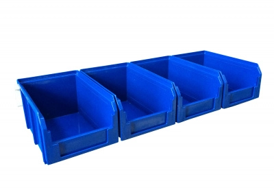 Органайзер настенный Стелла-техник V-2-650-синий , 4 ящика V-2