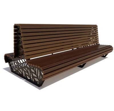 Скамейка уличная «Ялта» (2,5 м лиственница)