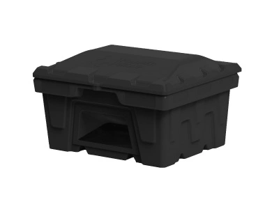 Ящик 250 литров с дозатором черный