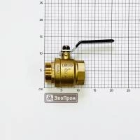 Кран шаровый G2 2-ходовой ВР-НР латунь ручка-рычаг