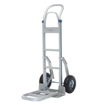 Тележка алюминиевая 2-х колесная с откидной полкой FW-88А