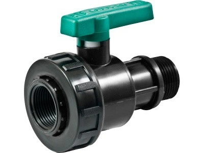 Кран шаровый 1 дюйм с внешней резьбой, арт. КШ 1" внешняя резьба, код: 06442