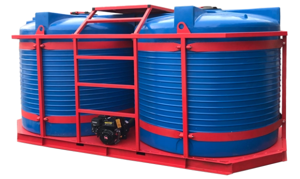 Каркас двойной для транспортировки, растворных узлов, агротехники на 10000 литров