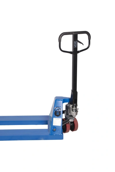 Тележка гидравлическая 1500 кг 2400 мм полиуретановые колеса TOR RHP