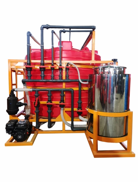 Мобильный растворный узел 3" 12000 л (2х6000 л) 