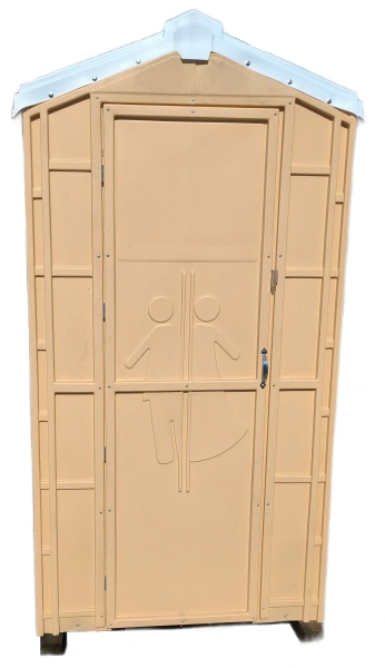 Туалетная кабина «ЛЮКС СТАНДАРТ МД» с пластиковым поддоном 