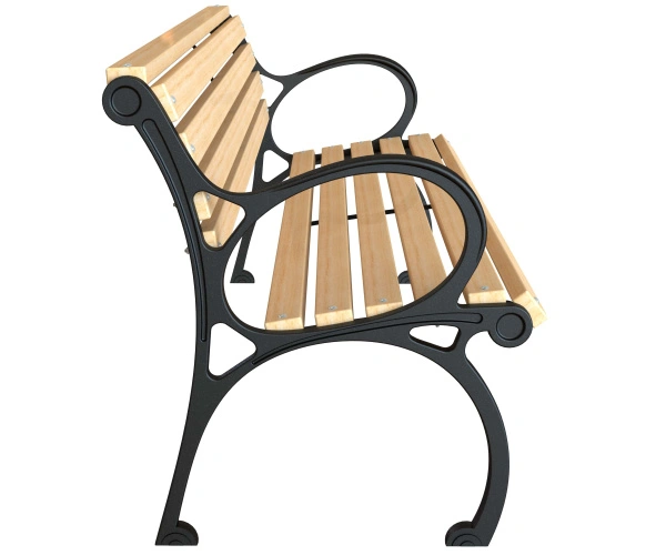 Скамейка чугунная «Квартал» 1,5 м