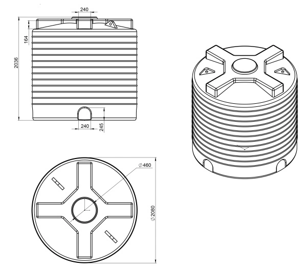 Стационарная Мини АЗС V6000 
