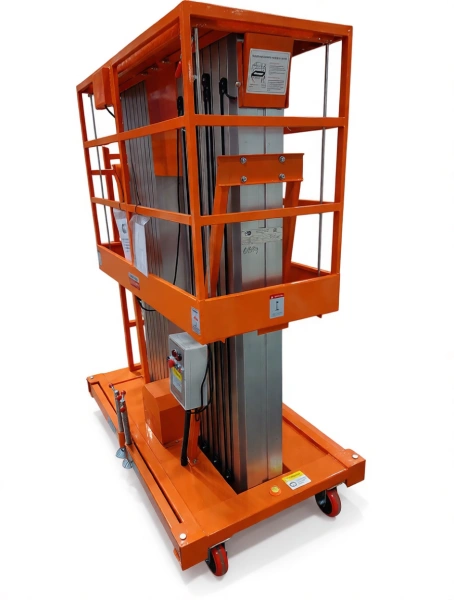 Подъемник мачтовый сетевой 200 кг 14/16 м TOR GTWY14-200S AC 220В 2-мачтовый