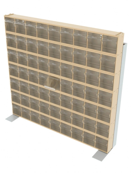 Стойка бежевая настенная/настольная Стелла-техник 401-07-00-00-B