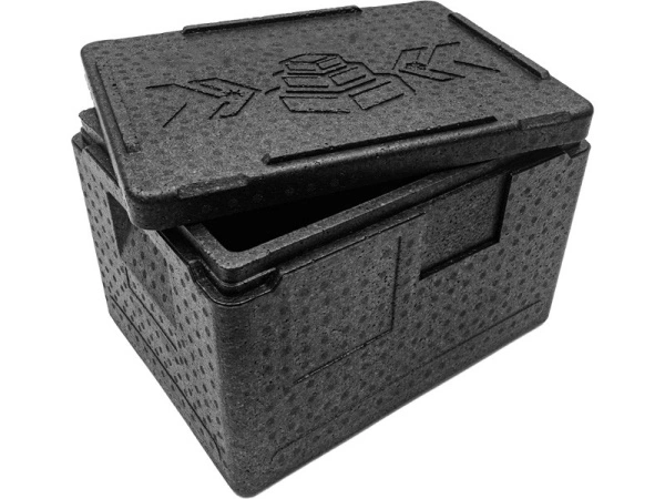 Термоконтейнер 400х300х270 18л. с крышкой, плотность 55, код: 32777