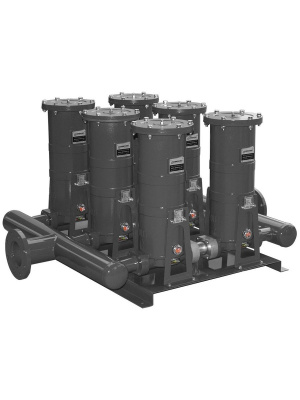 FG-1000x2 - Фильтрационная установка, 50 / 15 µm абсорб. - 1000 л/мин