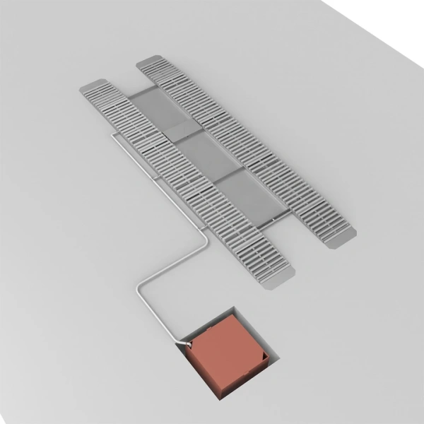 Эстакада разборная металлическая "Комфорт", 8м, грузоподъемность 50т, серая