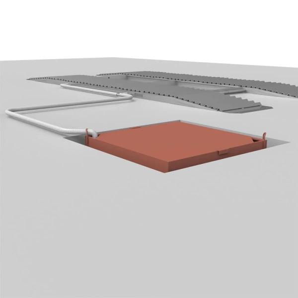 Эстакада разборная металлическая "Комфорт", 6м, грузоподъемность 50т, серая